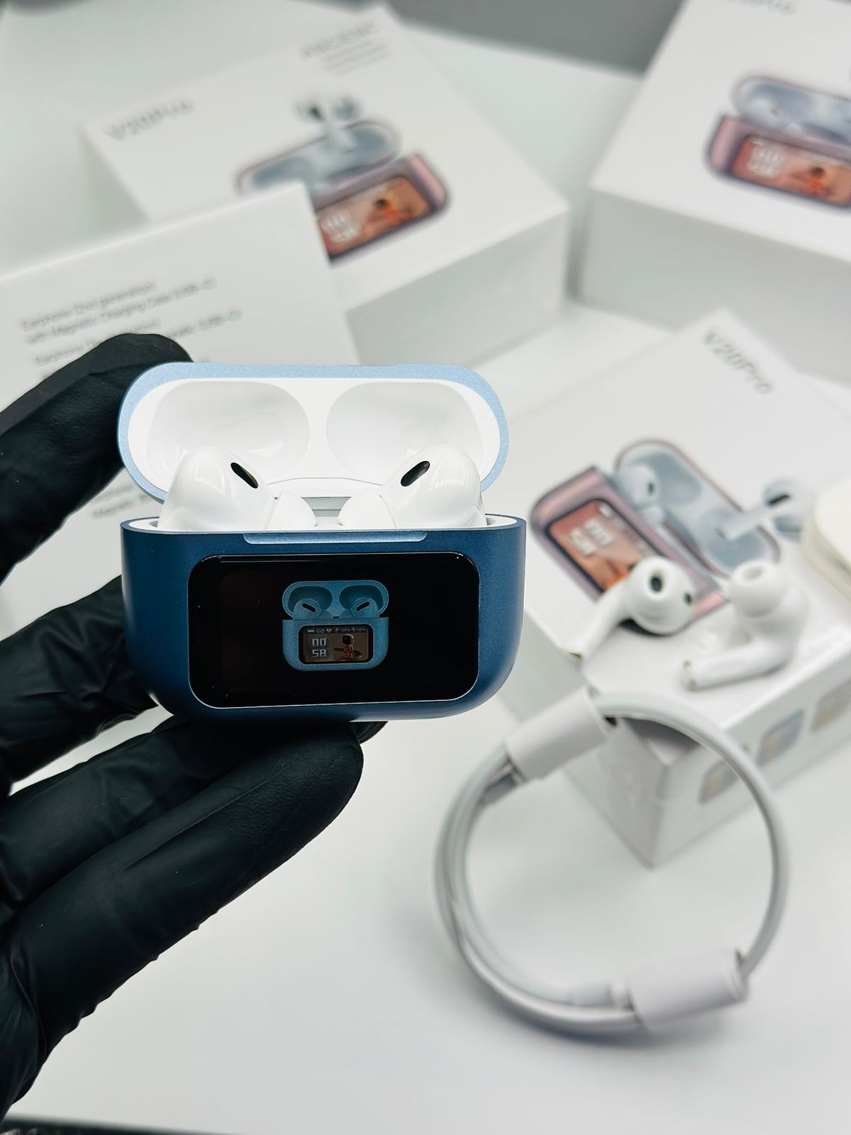 V20 Pro Led Screen Airpods